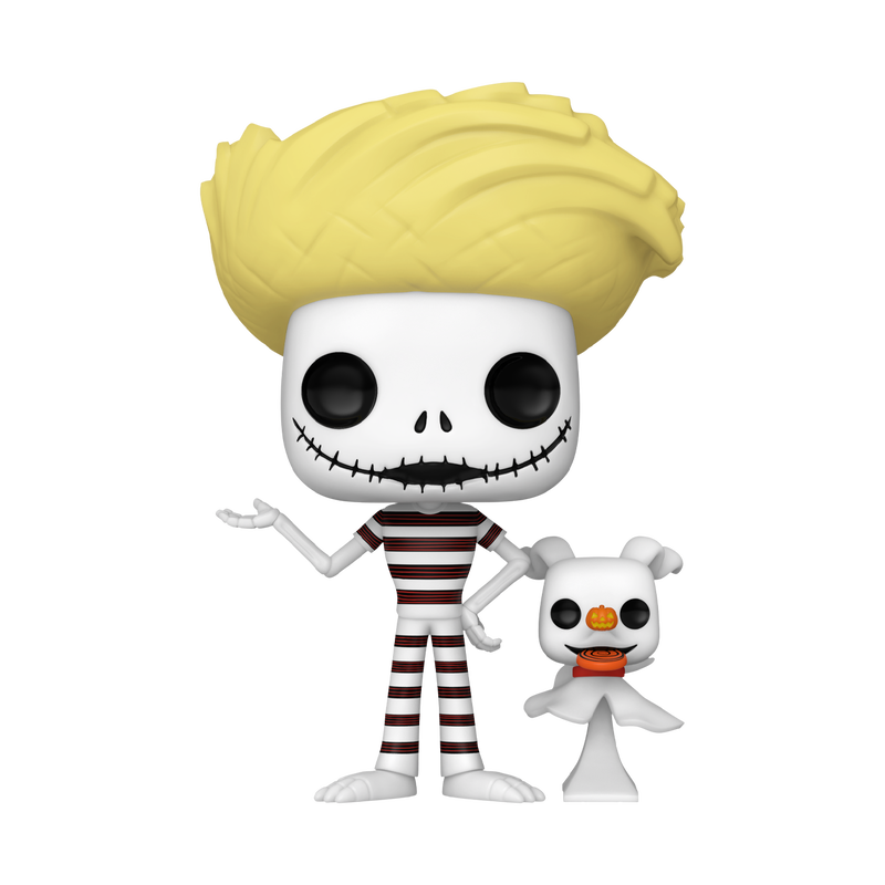 Pop! Disney: Jack Skellington with Zero at the Beach