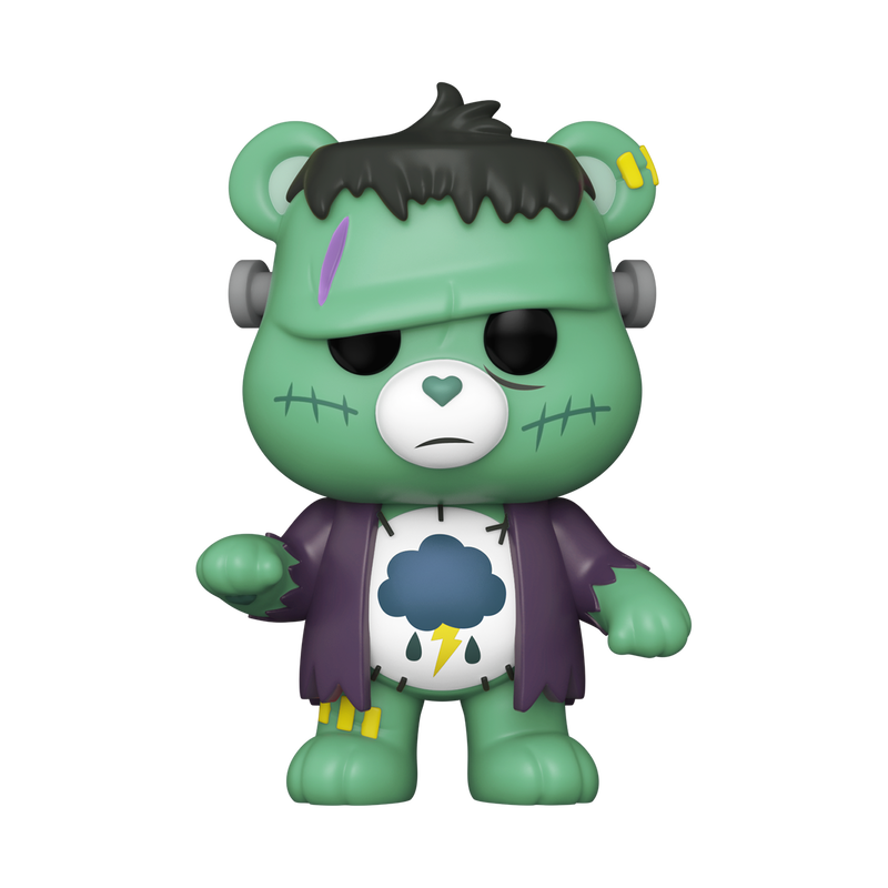 (PRE-ORDER) POP! Movies: Care Bears x Universal Monsters - Grumpy Bear Frankenstein