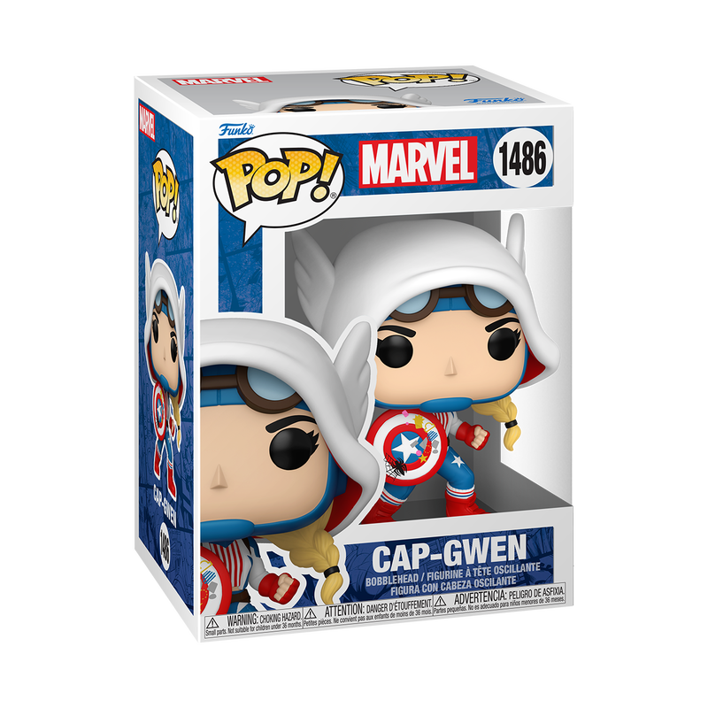 (PRE-ORDER) POP! Marvel: Gwen Verse - Captain America Gwen