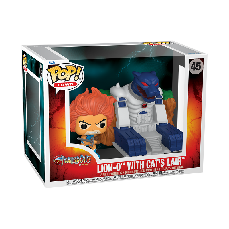 (PRE-ORDER) POP Town: TC S3- Lion-O w/Cat's Lair