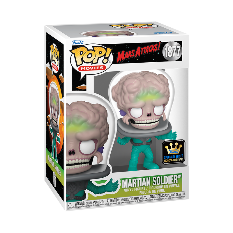 (PRE-ORDER) POP! Movies: Mars Attacks- Soldier Specialty Series Exclusive