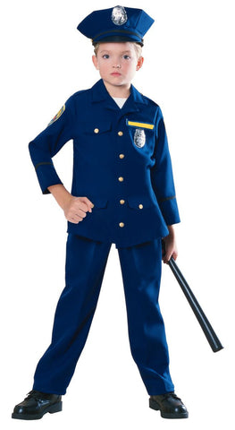 Kids Police Officer Costume