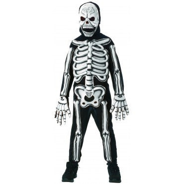 Boys Glow-in-the-Dark Skeleton Costume