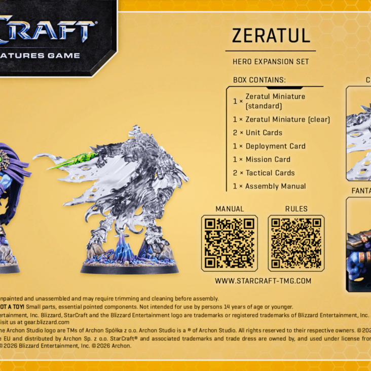 StarCraft Miniatures Game: Protoss: Zeratul