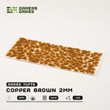 Gamers Grass Tufts: Copper Brown 2mm- Wild
