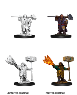 D&D: Nolzur's Marvelous Miniatures - Dwarf Male Cleric
