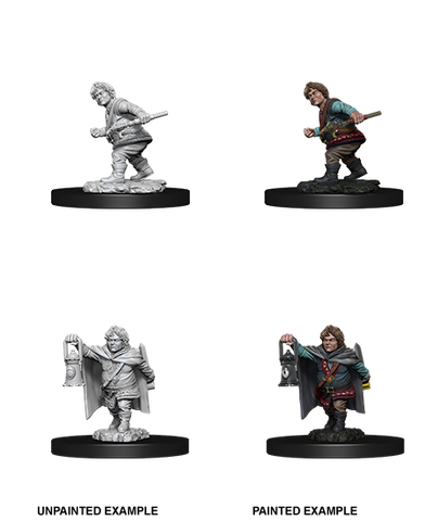 D&D: Nolzur's Marvelous Miniatures - Halfling Male Rogue