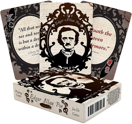 Aquarius Playing Cards: Edgar Allan Poe Quotes