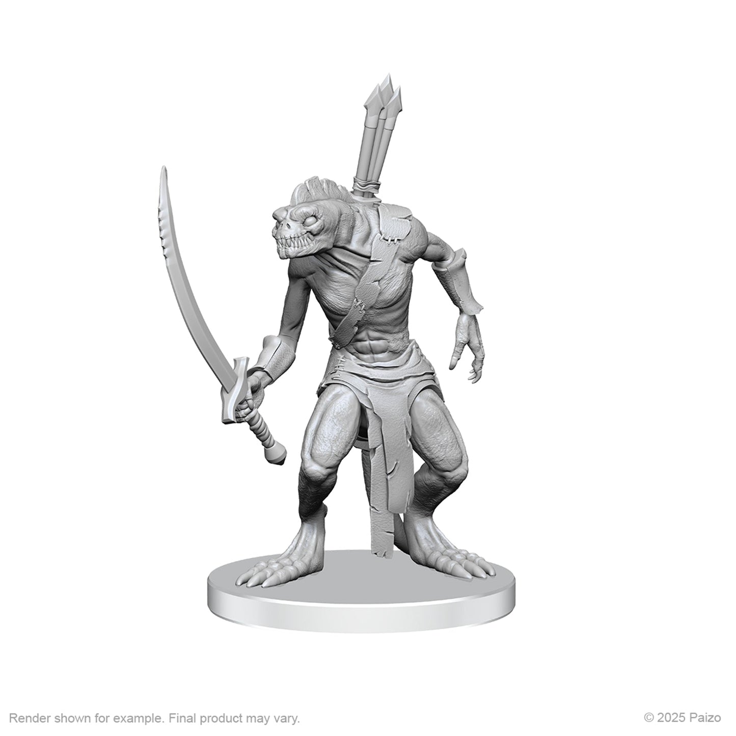 Pathfinder: Deep Cuts - Xulgath Skirmisher & Stoneliege
