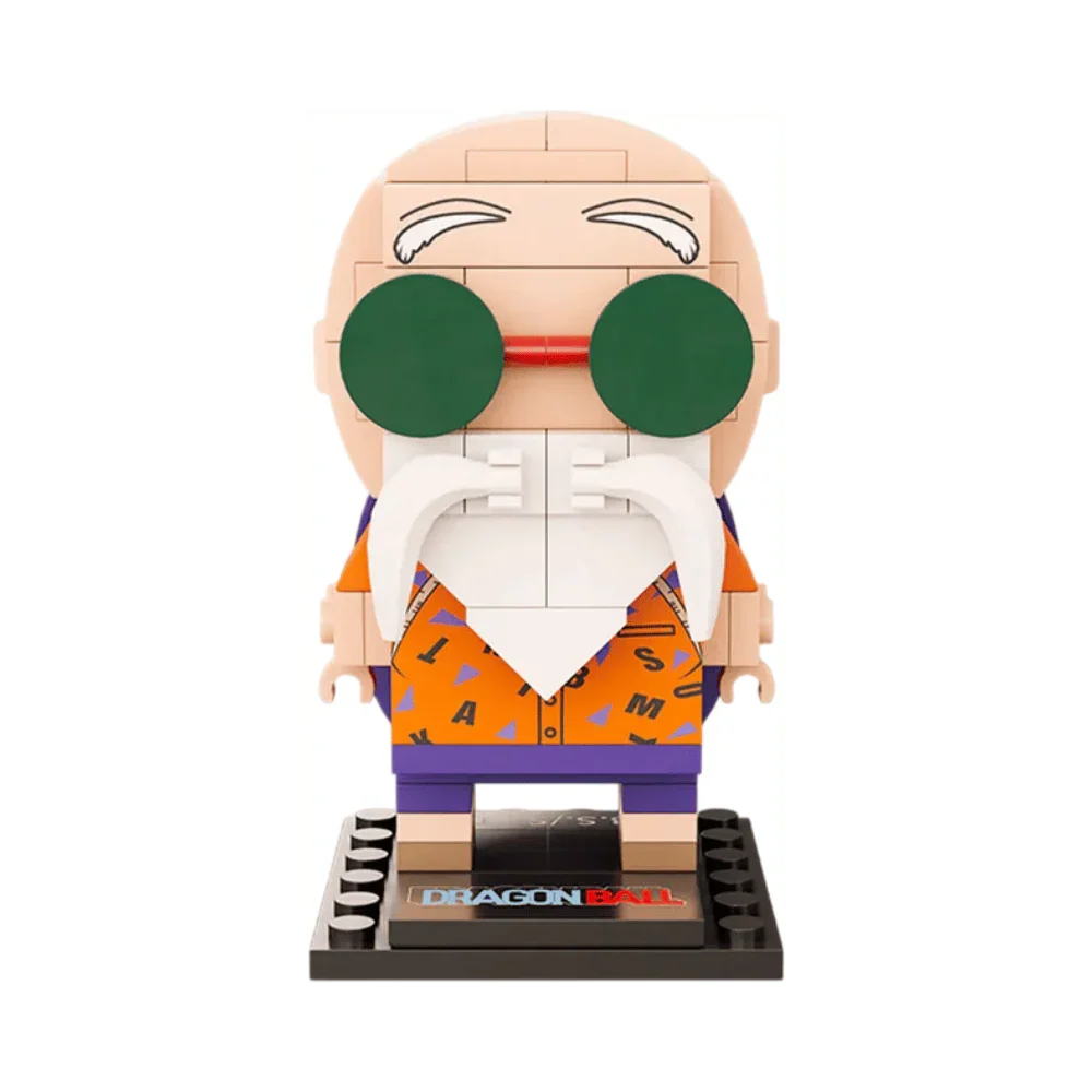 Dragon Ball Master Roshi Exclusive 4.5-Inch Building Block Toy Set