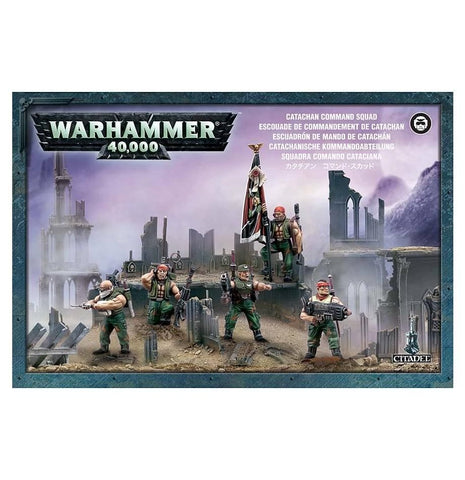 Warhammer 40K: Astra Militarum - Catachan Command Squad
