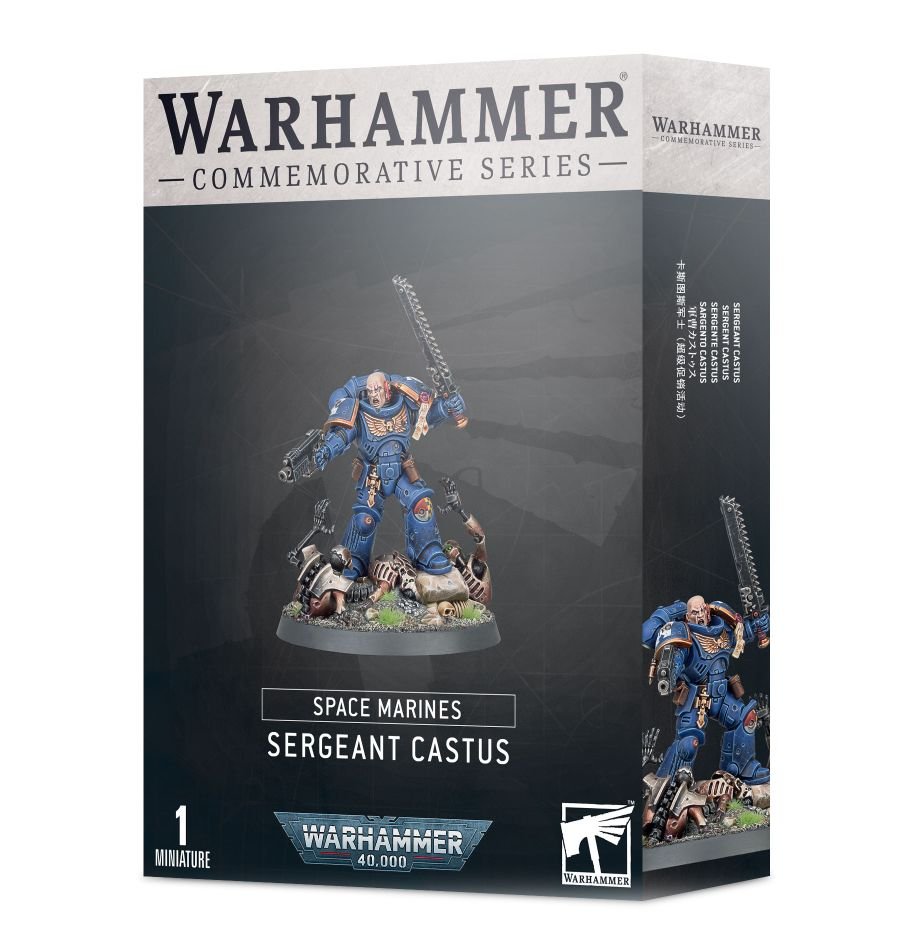 Warhammer 40K: Space Marines Sergeant Castus