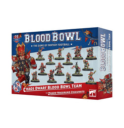 Blood Bowl: Chaos Dwarf Blood Bowl Team - Zharr-Naggrund Ziggurats