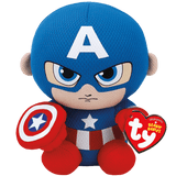 Ty Marvel Beanie Babies: Captain America (Small)
