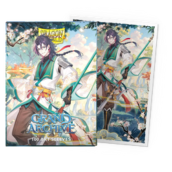 Grand Archive - Jin, Fate Defiant - Matte Art Sleeves - Standard Size