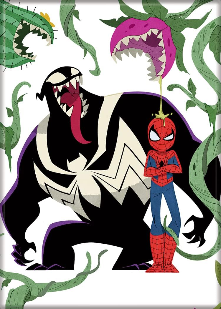 Marvel Comics: Spiderman and Venom Double Trouble 2 Magnet
