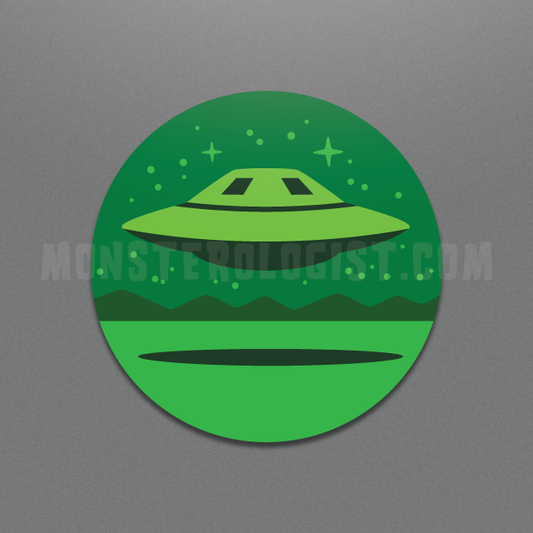 Area 51, Nevada Ufo Circle Sticker
