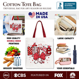 Valentine Nurse Coquette Bow Canvas Tote Bag, Cupid Favorite Nurse Work Shopper