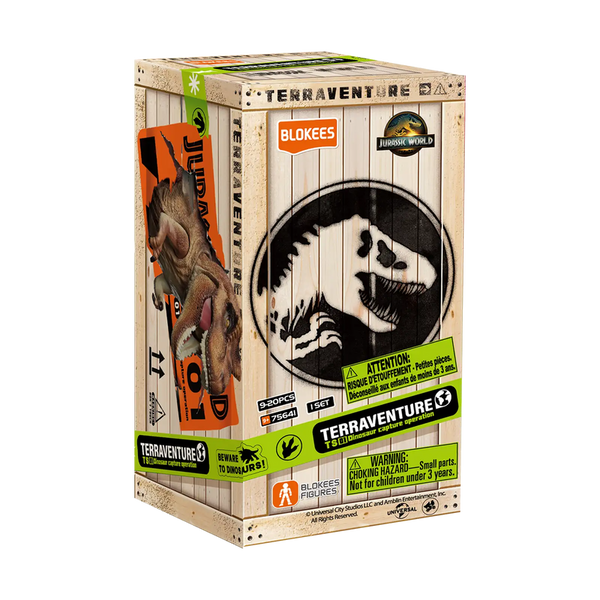 Blokees: Jurassic World - Terraventure - TS-01 Dinosaur Capture Operation - Blind Box