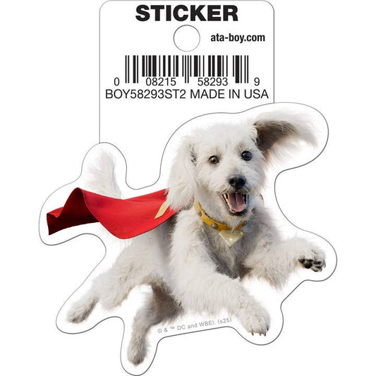 Superman 2025: Krypto Die Cut Vinyl Sticker - 3"