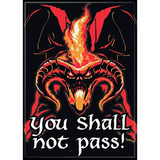 Ata-Boy Magnets: Refrigerator Magnet - 2.5" x 3.5" - Lord of the Rings - You Shall Not Pass