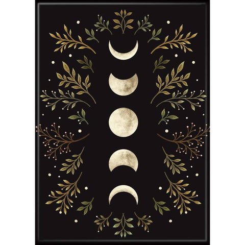 Episodic Drawing: Moonlight Garden Olive Magnet