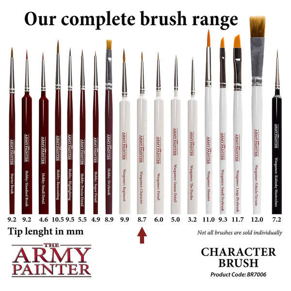 Army Painter Tools: Wargammer Brush - Character
