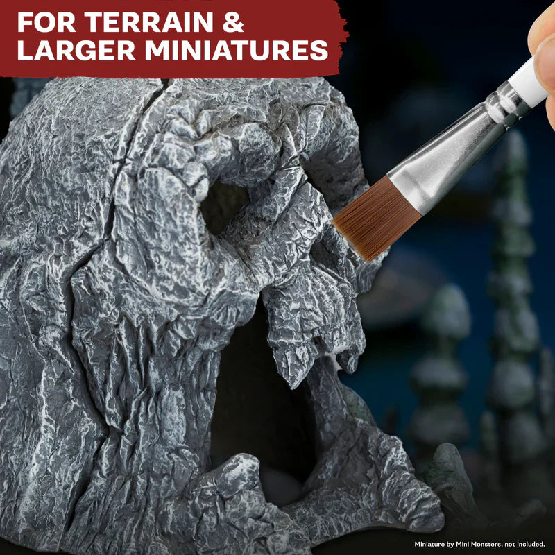 Army Painter Tools: Wargamer Brush - Large Vehicle & Scenery