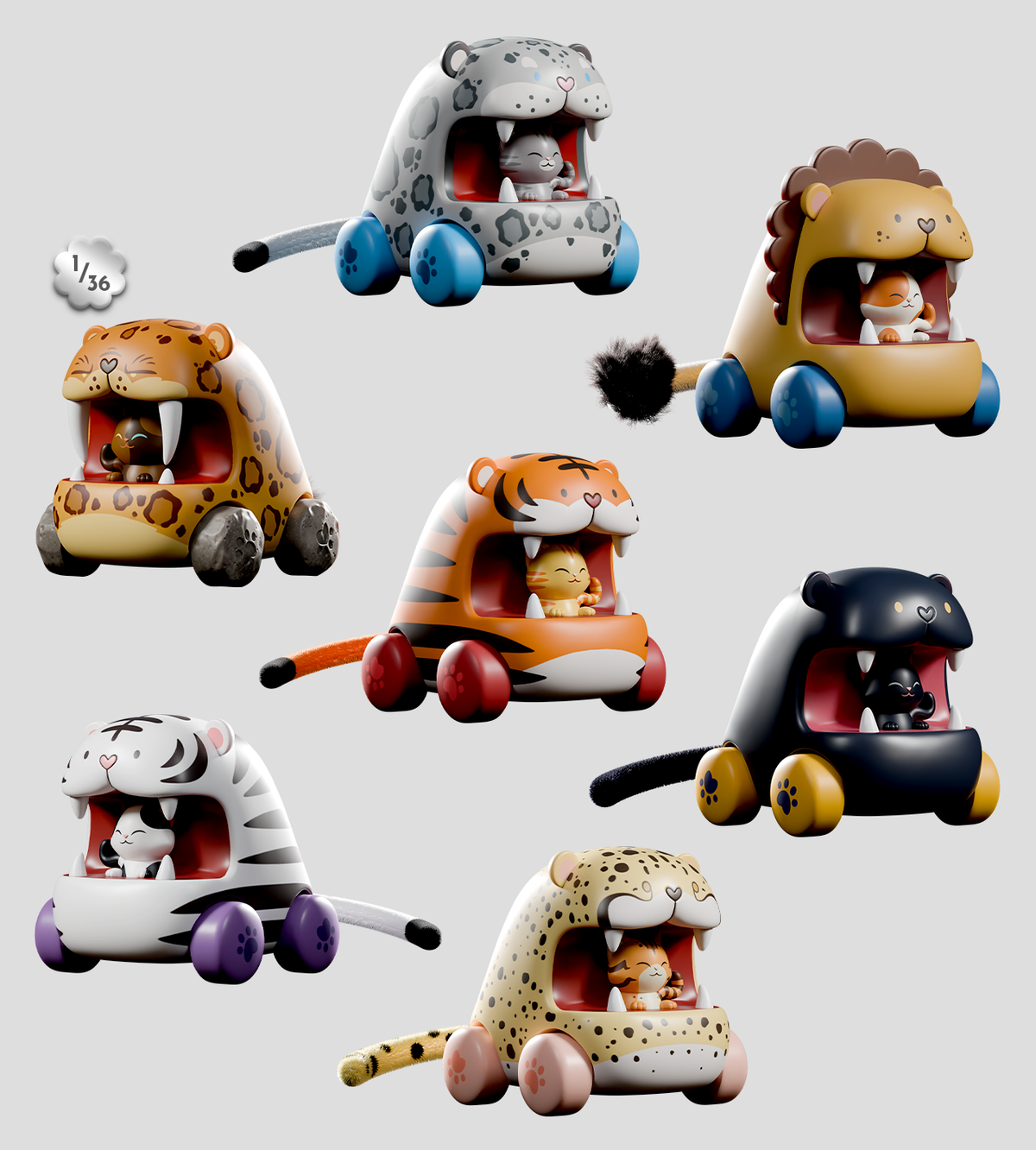 Big Top Chomps Blind Box (1 Blind Box)