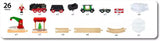 Brio: World Train Set Christmas Steaming Train Set