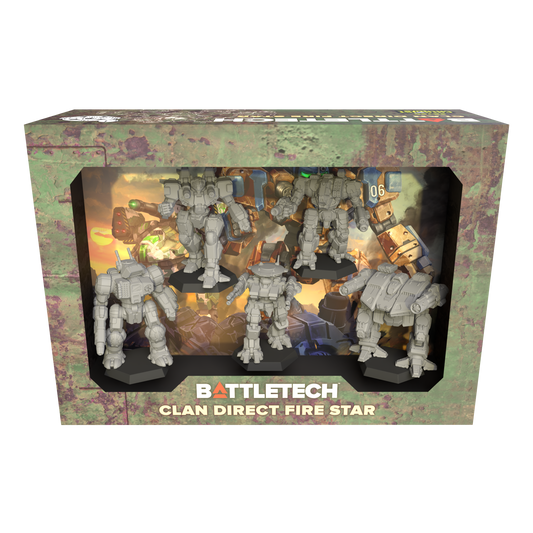 BattleTech: Mercenaries ForcePack - Clan Direct Fire Star