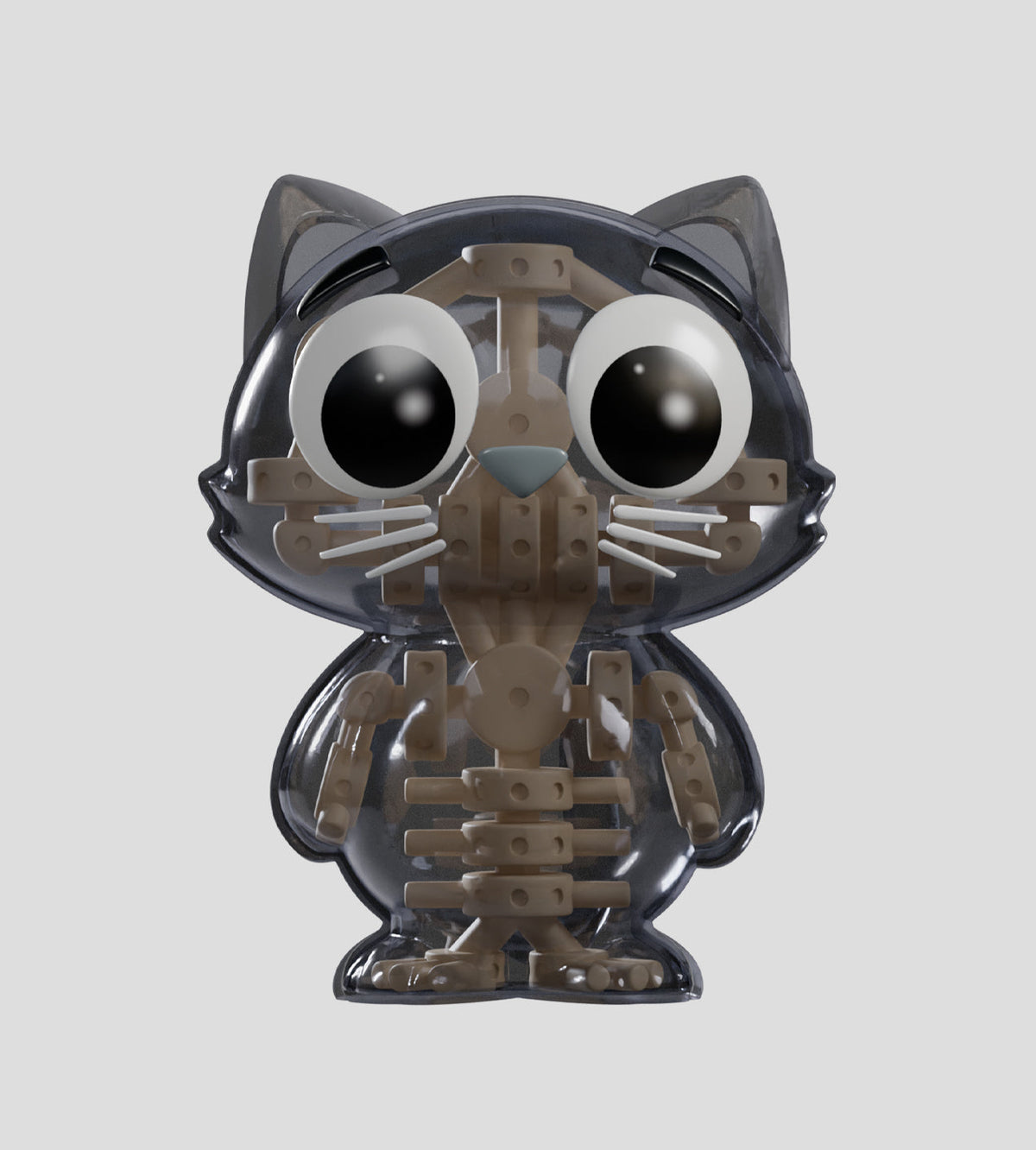 Catscans Bare Bones Blind Box - Charlie the Cat X-Ray Series by Kaleidos Creative