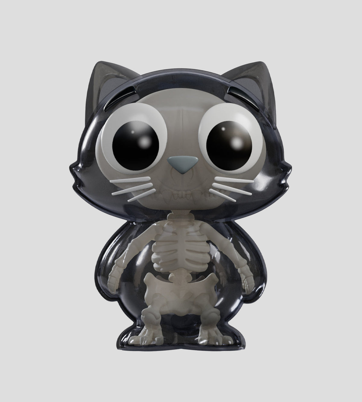 Catscans Bare Bones Blind Box - Charlie the Cat X-Ray Series by Kaleidos Creative