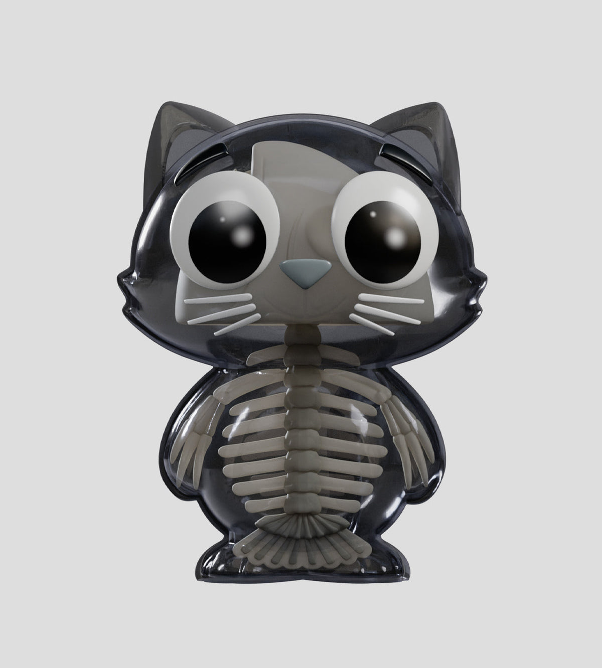 Catscans Bare Bones Blind Box - Charlie the Cat X-Ray Series by Kaleidos Creative