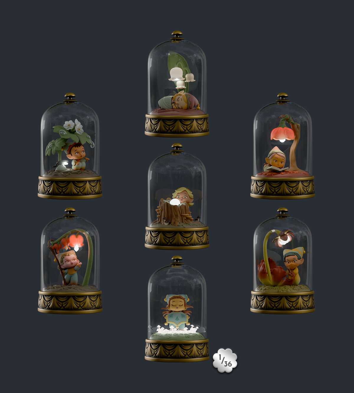 Cloche Fairies Blind Box (1 Blind Box)