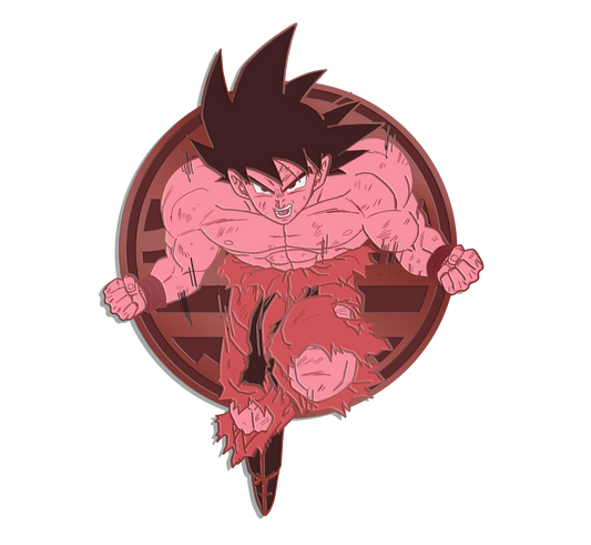 Pin Club: Kaio-ken Goku Pin