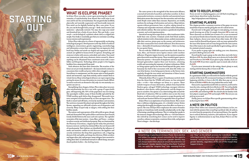 Eclipse Phase RPG (2nd Edition)