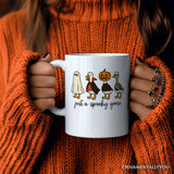 Just a Spooky Goose Personalized Mug, Funny Halloween Costumes Gift with Custom Name