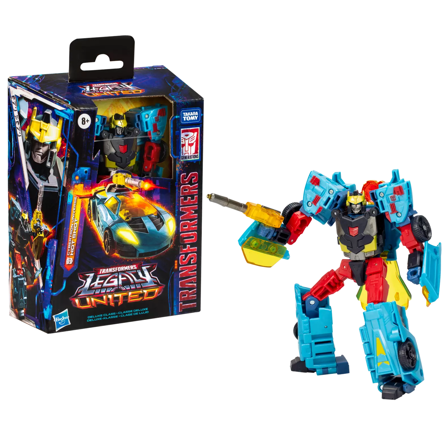 Transformers Legacy United Deluxe Class Cybertron Universe Hot Shot