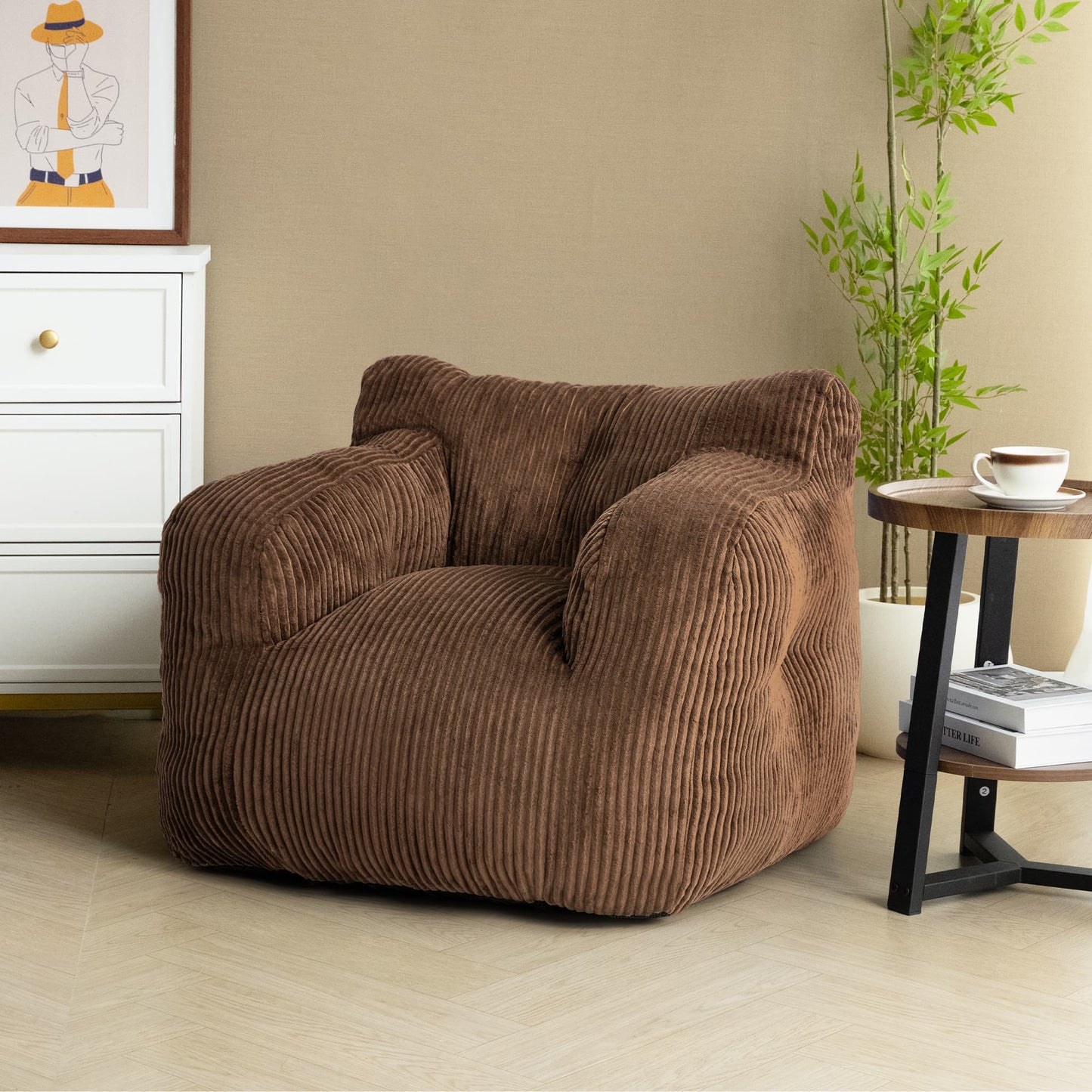 Kids & Teens Corduroy Bean Bag Chair