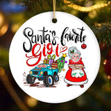 Santa’s Favorite Gigi Christmas Ornament, Grandma Gift