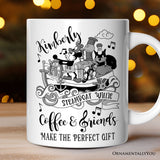 Steamboat Willie Coffee and Friends Personalized Mug, Friendship Appreciation Gift