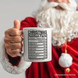 Fully Custom Template Nutrition Facts Personalized Mug, Funny Gift With Custom Names and Facts