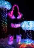 GlowFur Illuminate Light-Up Skirt