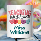 Teacher Personalized Mug, Appreciation Custom Gift with Name