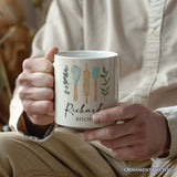 Best Cook Minimalist Personalized Mug, Chef Custom Gift with Name
