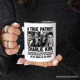 Charlie Kirk American Mug, Made in the USA Memorial Gift