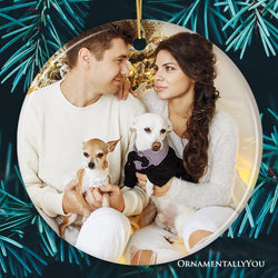 Personalized Custom Photo Ornament, All Shapes Available
