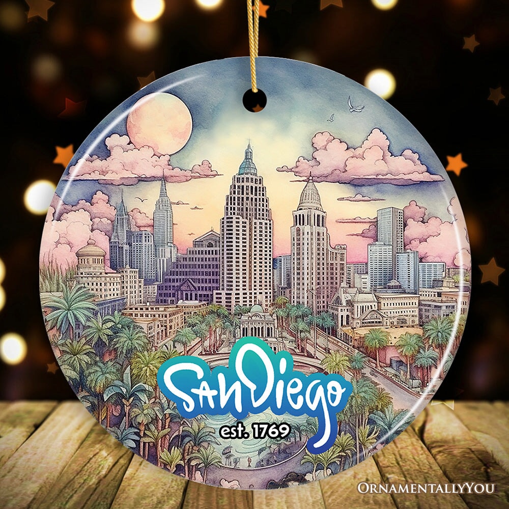 Creative San Diego Holiday Decoration, Memorable Memento and Present