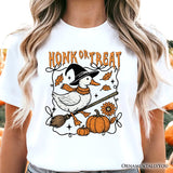 Honk or Treat Goose T-Shirt, Hilarious Halloween Tee for Silly Bird Enthusiasts